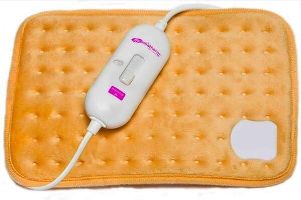 a heating pad to warm the penis before augmentation with soda