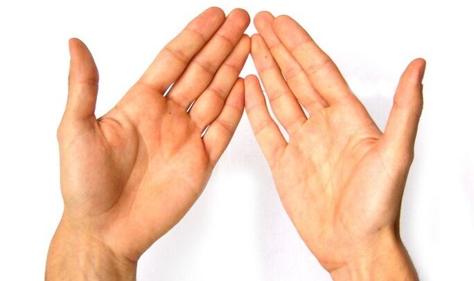 male hands before penis enlargement exercises